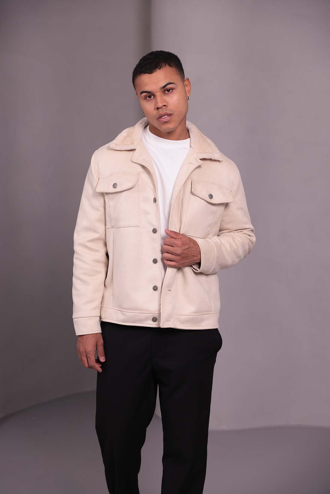 Süet Basic Mont Krem