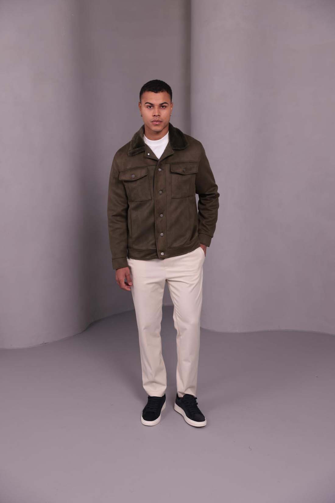 Süet Basic Mont Haki